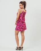 VESTIDO AJUSTE ENSEADA TUCANO ROSA CHOQUE