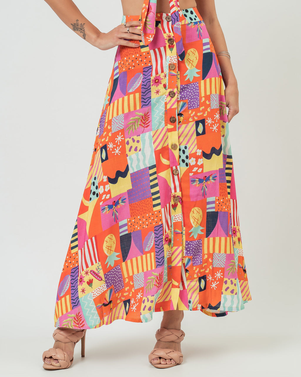 SAIA BOTÕES PATCHWORK
