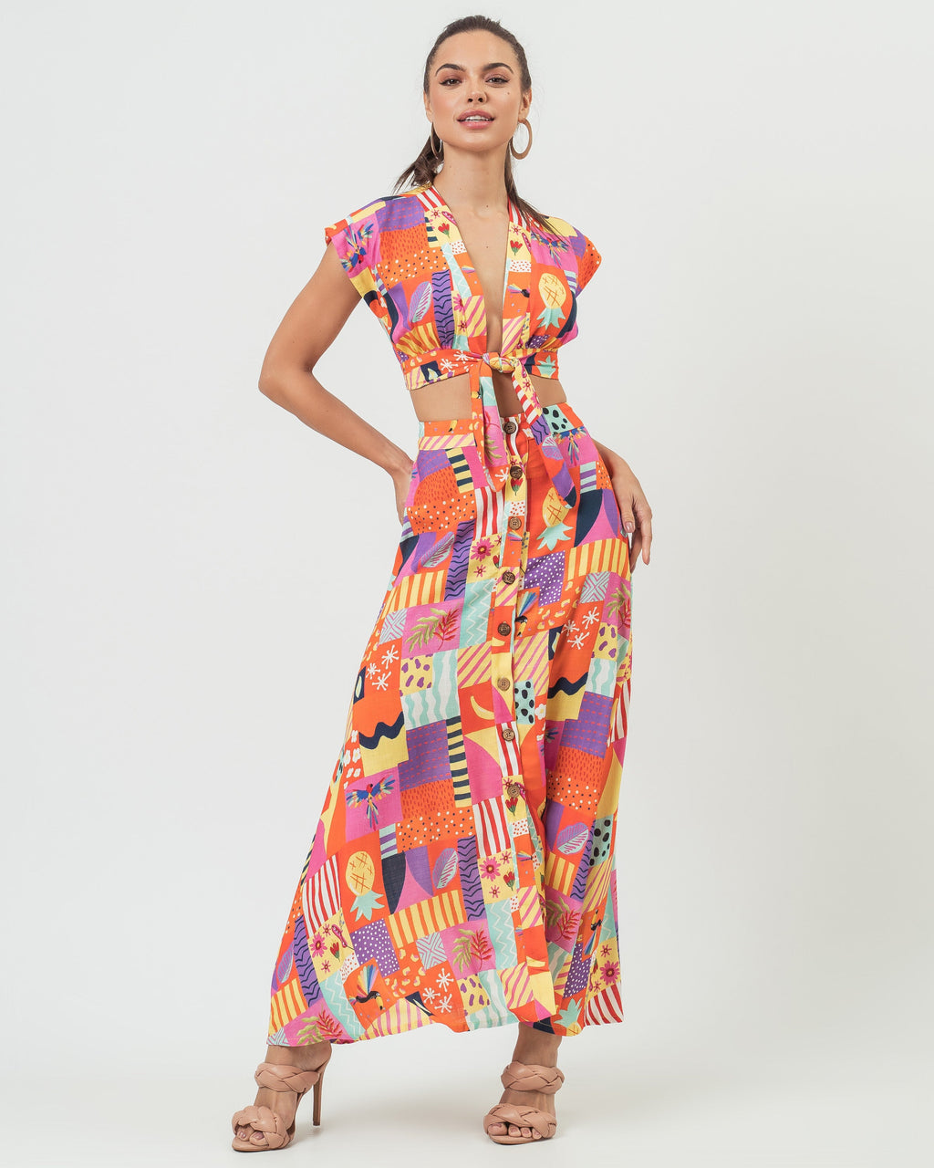 SAIA BOTÕES PATCHWORK