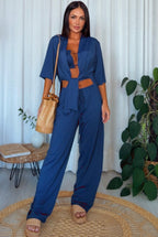 CALÇA FLUITY BIO MARINHO