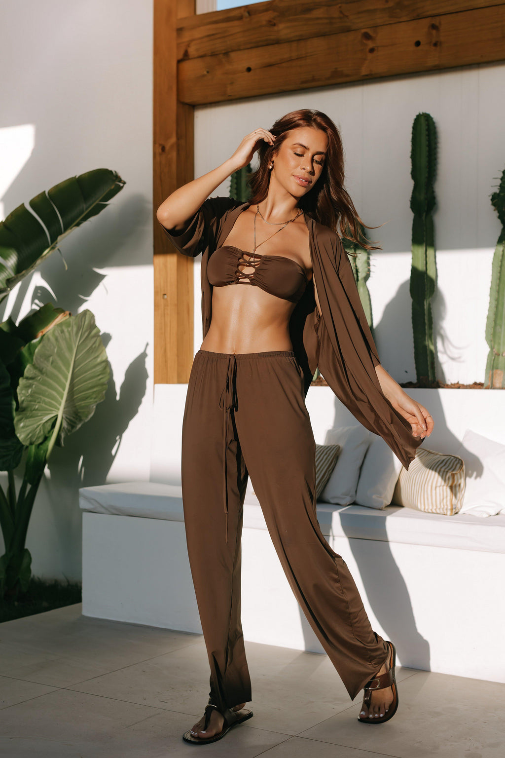 CALÇA FLUITY BIO CAFÉ