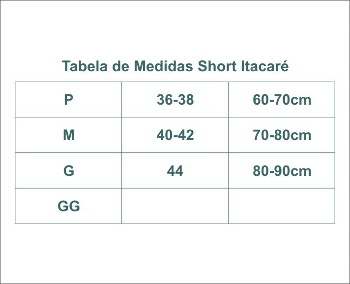 SHORTS ITACARÉ PATCHWORK